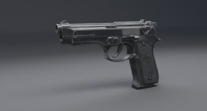Beretta-92-3D-model1